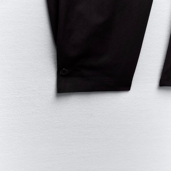 Zara belted paper bag pants NWT size L - Picture 10 of 13